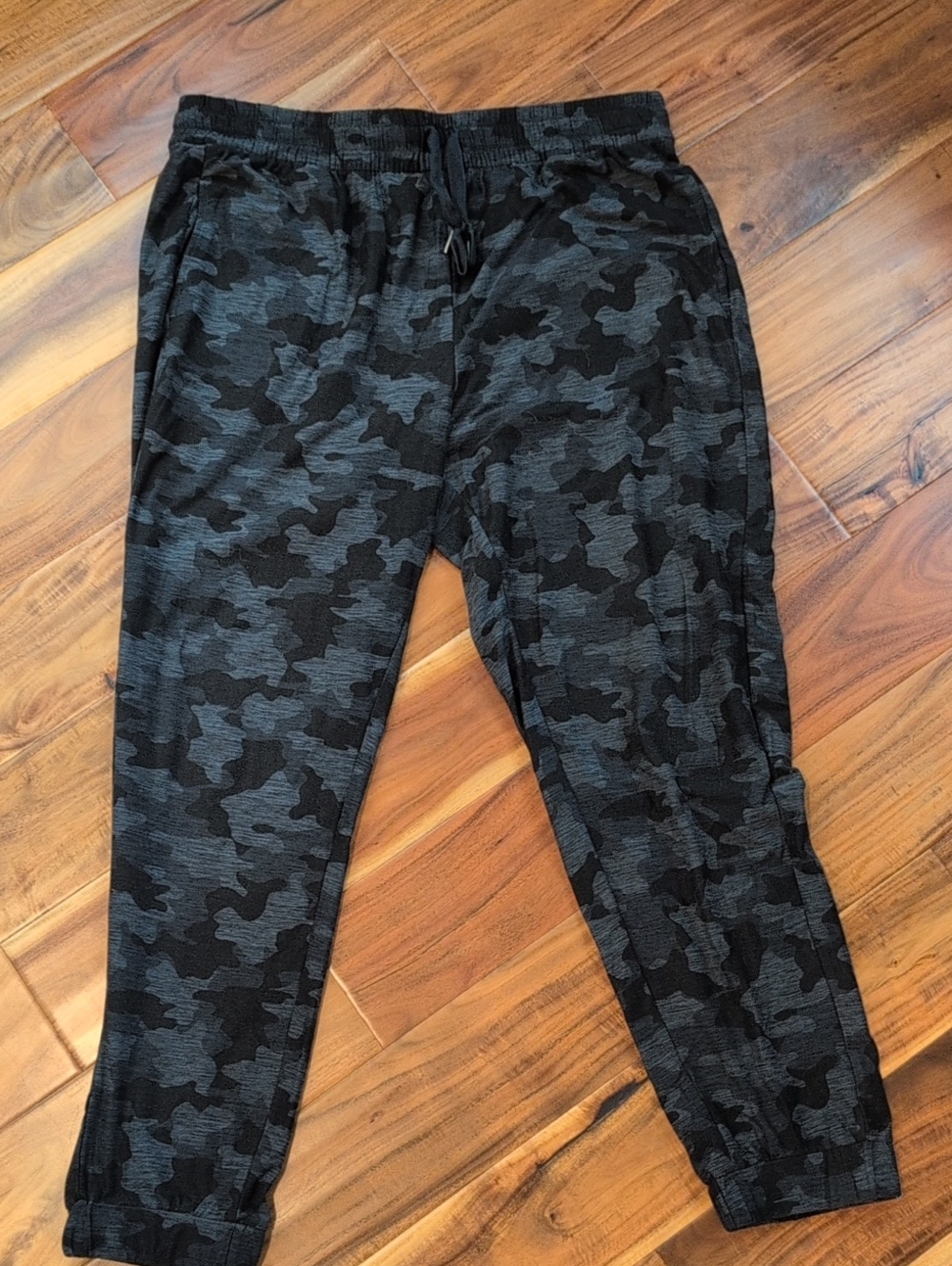 Women's Black Camo Jogger Pants - Comfortable Everyday Wear